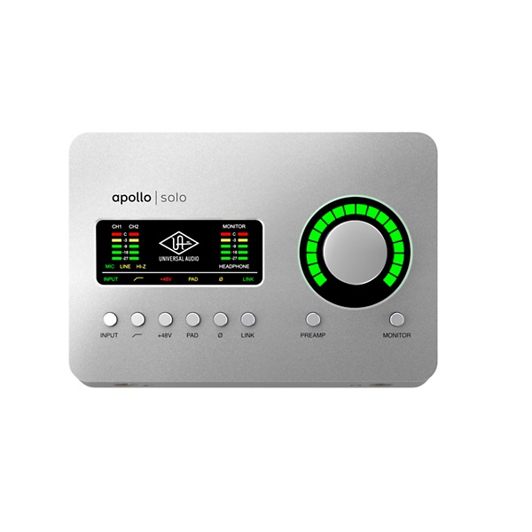 Interfaz de Audio Universal Audio Apollo Solo USB Heritage Edition (windows only)