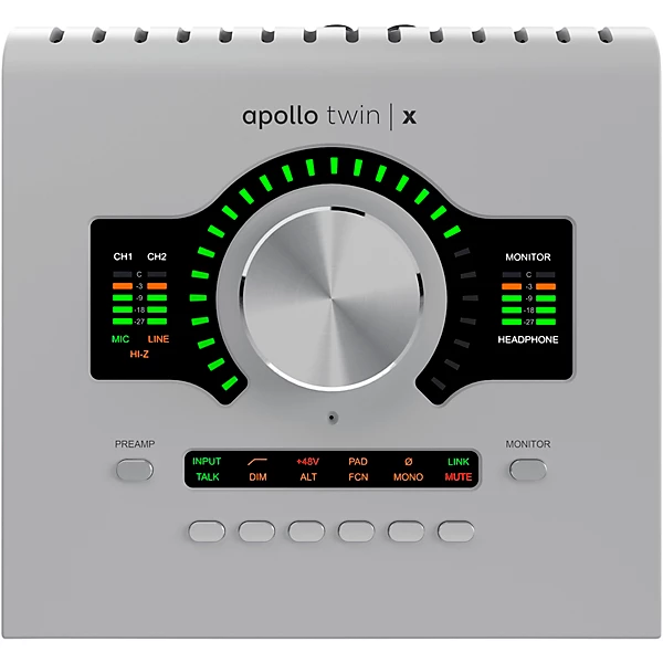 Interfaz de Audio Universal Audio Apollo Twin X QUAD Gen 2 UAD Analog Classics
